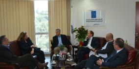 صندوق البلديات يجتمع مع البنك الألماني لبحث تنفيذ مشاريع تنموية في المناطق المسماة "ج"