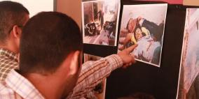 في ذكرى مذبحة صبرا وشاتيلا معرض صورٍ في مخيم بلاطة