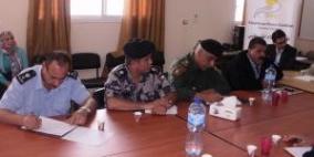 محاضرة لطواقم دفاع مدني طوباس والمشاركة في ندوة سياسية