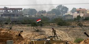 الجيش المصري يبدأ بإقامة المنطقة العازلة مع غزة