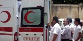 نابلس: اصابة 9 مواطنين بينهم 4 اطفال في حادث سير