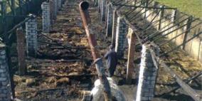 نفوق 3 آلاف طير في حرق مزرعة دواجن بقرية مادما جنوب نابلس