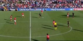 بالفيديو .. هدف "عالمي" للمغربي الحدادي يتوج برشلونة بدوري أبطال أوروبا للشباب