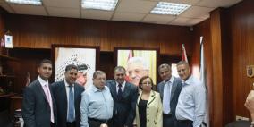 الشكعة يستقبل الدكتور محمد الاسعد سفير فلسطين في أوكرانيا