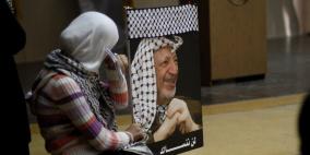 احياء الذكرى الثامنة لرحيل الرئيس ياسر عرفات في جامعة بيرزيت