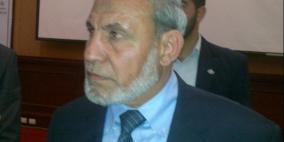 الزهار لراية: اتفاق الدوحة إجرائي يمكن تغييره وأوباما يسعى لفك تحالف تركيا مع ايران