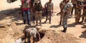 الجيش المصري يدمر 13 نفق على حدود غزة