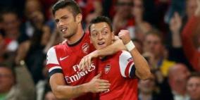 الفنان اوزيل يقود ارسنال لانتصار مستحق على نابولي..ودورتموند يكتسح مرسيليا