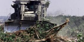 لليوم الثالث الاحتلال ينفذ عمليات تجريف قرب عرابة