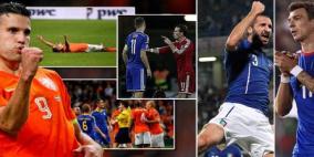 فوزان صعبان لهولندا وإيطاليا ونتيجة ساحقة لبلجيكا على أندورا