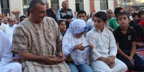 صلاة عيد الاضحي المبارك في غزة