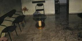 إخماد حريق داخل عيادة طبية في مدينة قلقيلية