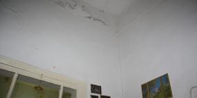 اخلاء مبنى تسكنه 16 عائلة في نابلس (عمارة سبع العيش/ جسر التيتي)