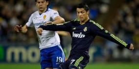 الريال يرفض تقليص الفارق ويتعادل مع سرقسطة