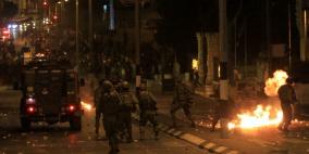 شهيد وأكثر من 250 اصابة في مواجهات قرب حاجز قلنديا