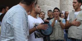 أمسيات أهلا رمضان في سوق خان الوكالة الجديد في مدينة نابلس