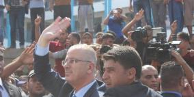 الحمد الله: غزة على سلم أولويات القيادة والرئيس وحكومة الوفاق