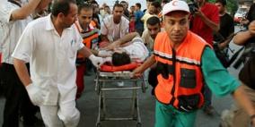 إصابة شاب برصاص الاحتلال وسط قطاع غزة