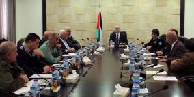 الحمد الله يجتمع بقادة المؤسسة الأمنية