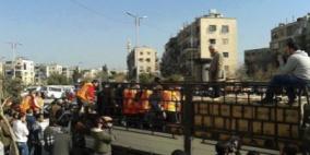 جنين: جمع 24 طنا من مواد الإغاثة لأهلنا في مخيم اليرموك