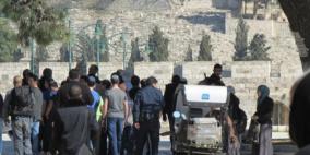 رئيس بلدية الاحتلال في القدس يقتحم الأقصى