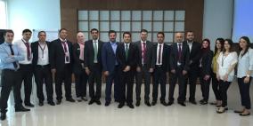 بنك فلسطين يستضيف المدير الإقليمي لشركة فيزا العالمية