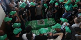 تشييع جثماني الشهيدين  عادل وعماد عوض الله في رام الله