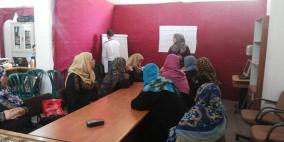 المرأة العاملة تنفذ ورش عمل في غزة