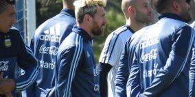 استبعاد ميسي من لقاء فنزويلا بسبب الاصابة