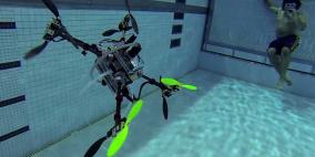 بالفيديو.. طائرة من دون طيار للاستطلاع في الجو وتحت الماء