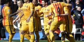 النيران الصديقة تهدي برشلونة الفوز على ليفانتي
