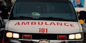 إصابة شاب بجروح خطيرة وطفلة في حادثي سير بجنين