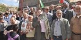 مسيرة حاشدة وهبة جماهيرية لاستشهاد ابو حمدية في طولكرم