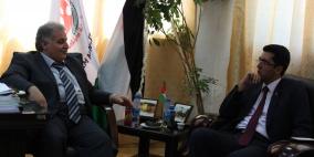 رئيس بلدية طولكرم يلتقي مسؤول مؤسسة التنمية والتعاون التركي