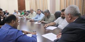 بلدية قلقيلية تعقد اجتماعا لاستكمال تسمية وترميز الشوارع