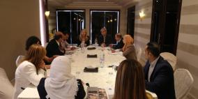 جامعة النجاح.. مركز الصحة العامة وحقوق الانسان يعقد اجتماعا في رام الله‎