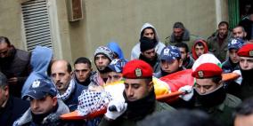 الخليل تشيع شهداءها الأربعة