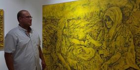 الرسام إغبارية لـ"رايــة": لوحات "حنين الى الضوء" تعبر عن الواقع واللاواقع في مجموعاتها الثلاث