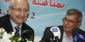 مؤتمر صحفي حول ولادة الطفل مهند الزبن إبن الأسير عمار الزبن المحكوم26 مؤبد وزيارة وزيرالأسرى عيسى قراقع لعائلة الأسير