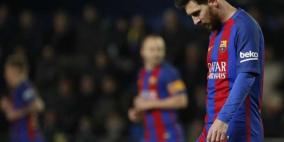 ميسي ينقذ برشلونة من الغرق امام الغواصات