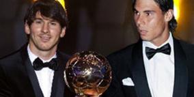 نادال يهنئ ميسي على طريقته الخاصة