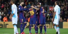 فيديو.. برشلونة يكتسح لاكورونيا برباعية نظيفة