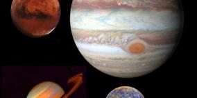 المريخ يقترب من المشتري آخر أيام العام الجاري