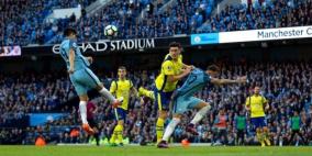 مانشيستر سيتي يخطف التعادل بصعوبة