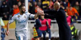 زيدان يتخلى عن بنزيما !