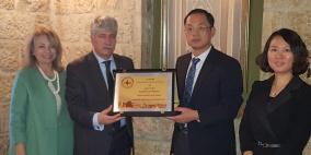 مجدلاني يشيد بمواقف الصين من القضية الفلسطينية