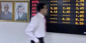 مؤشر بورصة فلسطين ينخفض بنسبة 0.3%