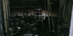 حريق في مركز لرعاية الأطفال بتل السبع 