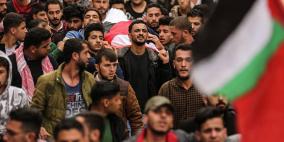 تشييع جثمان الشهيد الصحفي أبو حسين