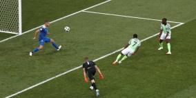 نيجيريا تنتشل الارجنتين من الهاوية بإسقاط ايسلندا